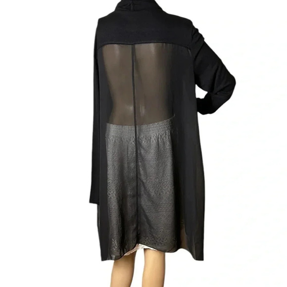 JANE & JOHN Tricotto,dress,L/XL sweater dress,sheer,asymmetrical,Whimsigoth,goth - Picture 4 of 16